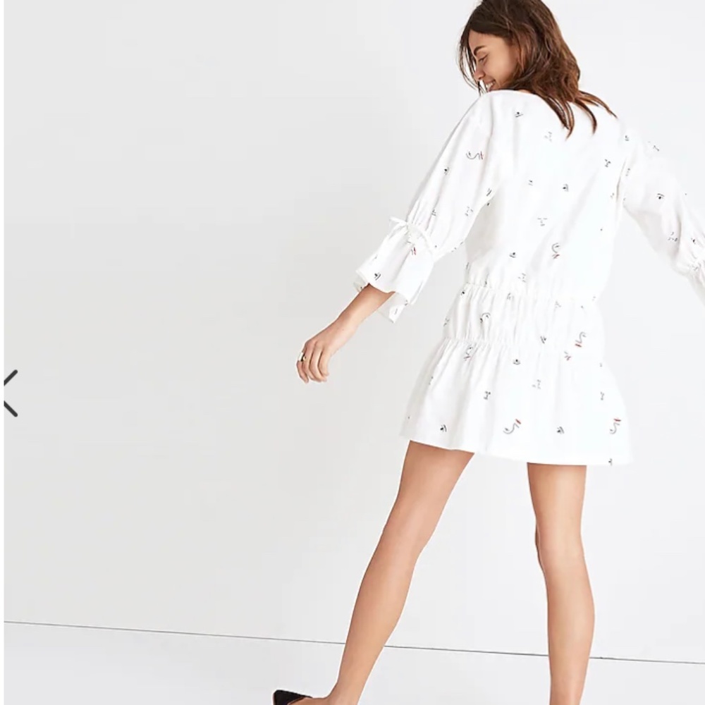 Madewell Making Faces tiered‎ dress. Retail 128 . Worn once